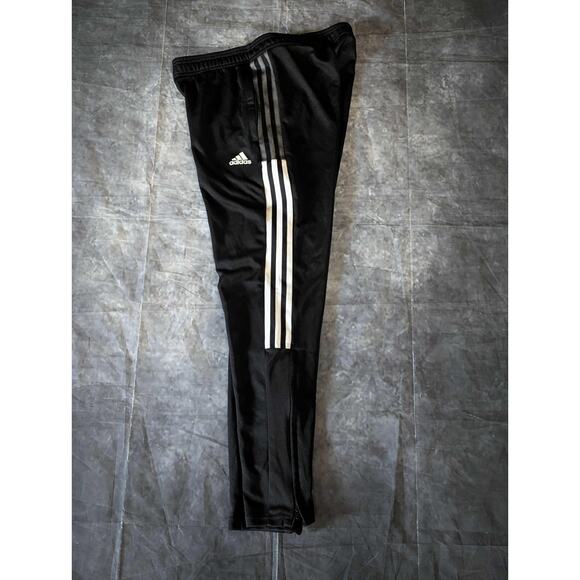 Adidas Tiro 21 Women's M Black Ankle Zip Soccer Training Track Athletic Pants - Picture 1 of 12